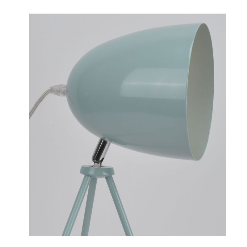 Настольная лампа-штатив с металлическим абажуром и функцией регулировки