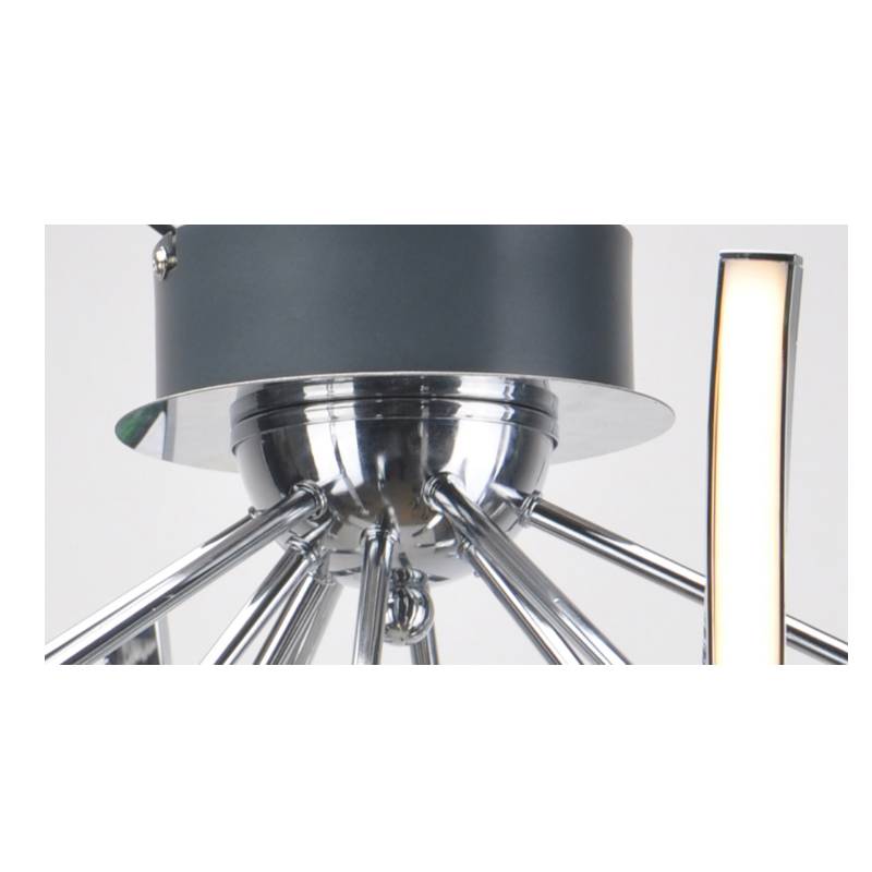 Светодиодный потолочный светильник с алюминиевой полосой