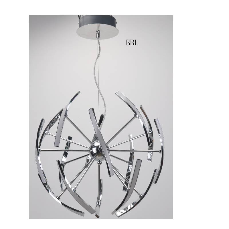 LED подвесной светильник с алюминиевой полосой